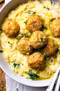 Lemon Pepper Chicken Meatballs