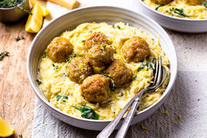 Lemon Pepper Chicken Meatballs