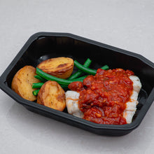 Load image into Gallery viewer, Mediterranean Baked Fish, Tomato, Caper &amp; Olives
